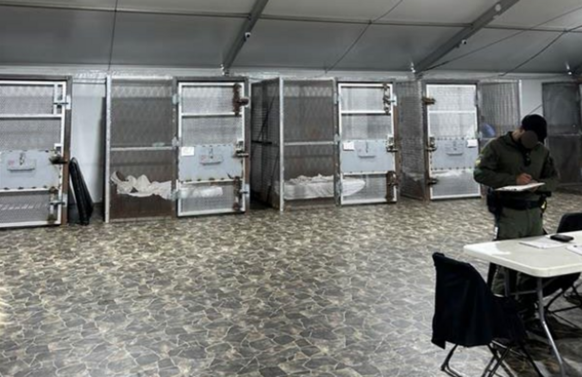 Metal housing units in the Special Management Units, used to separate a detainee from the general population for a variety of reasons, including as a punishment.